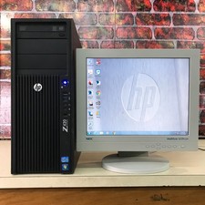 HP Z420 Workstation PC Xeon E5-1620 3.60GHz 8GB RAM 500GB HDD Windows 7 Pro 