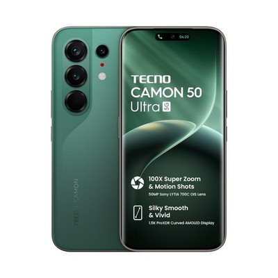 Tecno CAMON 50 Ultra 5G (grün 8GB+256GB) Dimension 7400 Ultimate...