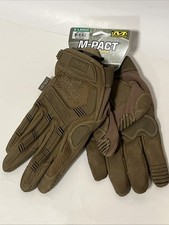 NWT - Mechanix Wear M-Pact Tactical Gloves Secure Fit Safety Gloves Coyote XL