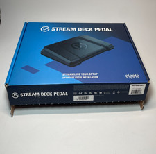 Elgato - Stream Deck Pedal - Black- New Open Box. Sealed Unit.