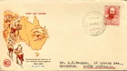 1962 Arthur Bergen Centenary of John McDouall Stuart's Expedition -FDC Cocos Pmk