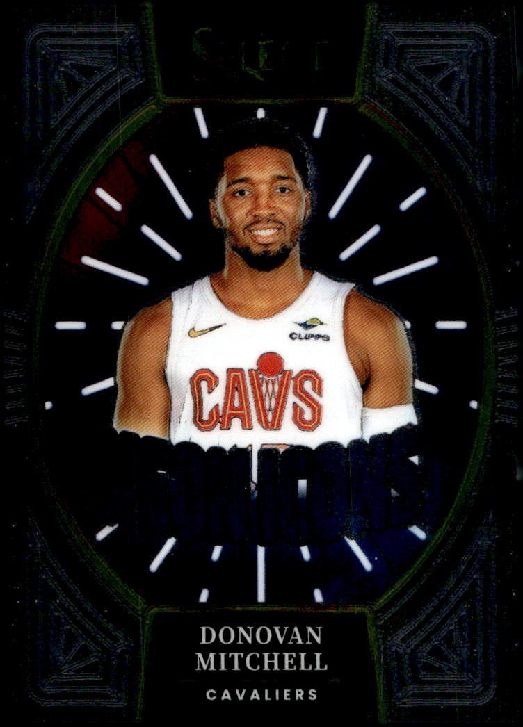 2024-25 Panini Select #8 Donovan Mitchell Neon Icons