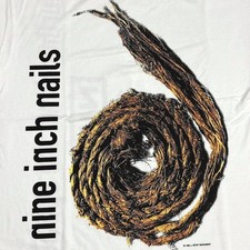 Nine Inch Nails Further Down The Spiral VTG 1995 Sz.L Singe Stitch Shirt REPRINT