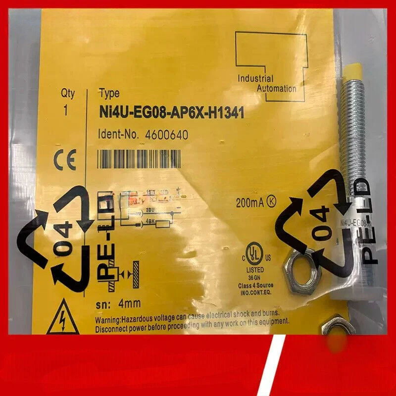 1Pcs New For TURCK proximity switch sensor Ni4U-EG08-AP6X-H1341 - Image 3 of 3