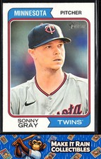 Sonny Gray 2023 Topps Heritage #149 Minnesota Twins Baseball
