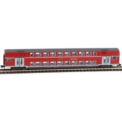 Minitrix 18056 Hobby-Doppelstockwagen DBz, DB AG, Ep. VI N + Neu