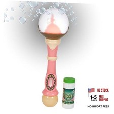 Wicked Light and Sound Musical Bubble Wand - Includes Bubble Solution Glinda