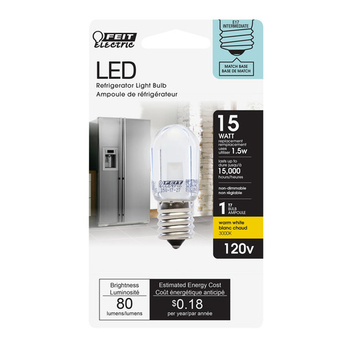 Feit Electric T7 LED Light Bulb 1 Pack 3000K Warm White Energy Saving 15W Equ... - Picture 1 of 7