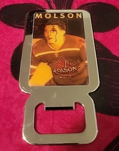 Maurice “Rocket” Richard bottle opener by Molson