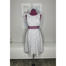 Wayward Fancies eShakti Midi Dress Women's M Sleeveless Bird Design All To Wear