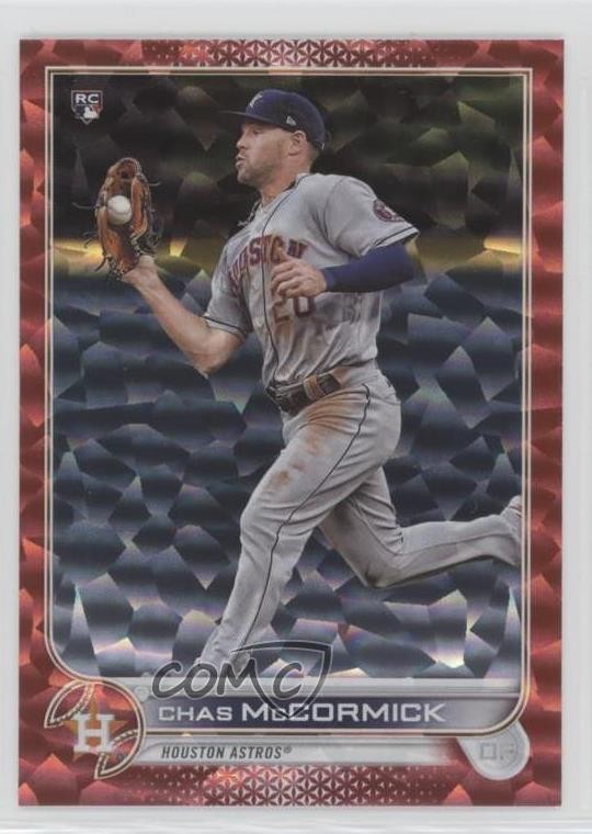 2022 Topps Series 1 Red Foil 193/199 Chas McCormick #135 19wd