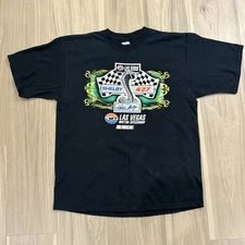 Carroll Shelby 427 Las Vegas Motor Speedway NASCAR Racing T-shirt Mens XL 2009
