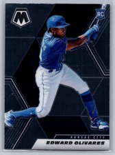 2021 Panini Mosaic #203 Edward Olivares *ZA