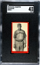 1910 T210 Old Mill Baseball Cards 43