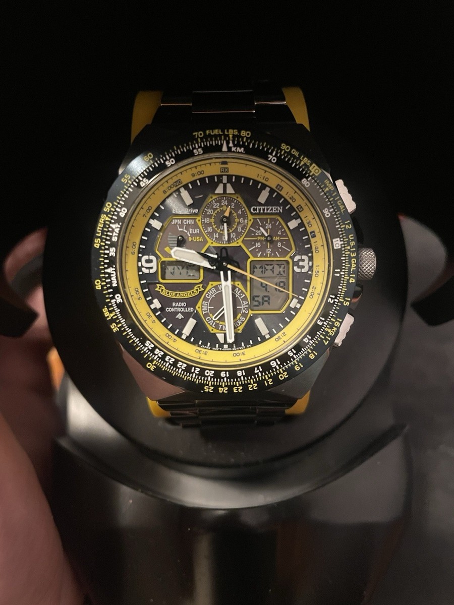 TJ ページ 26.5/42 Citizen Promaster Skyhawk A-T Blue Angels Men's Watch (model