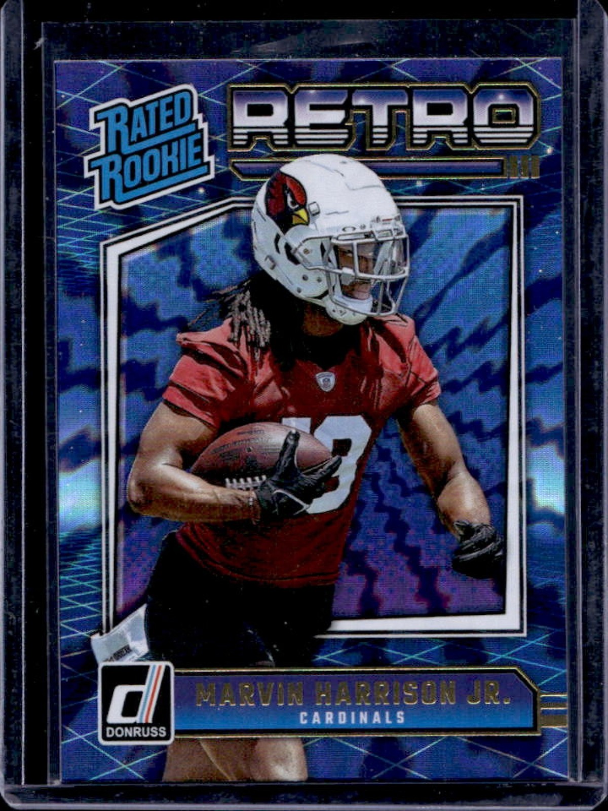 2024 Donruss Marvin Harrison Jr. Retro Rated Rookie #4 Cardinals