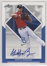 2016 Leaf Perfect Game National Showcase Blue 13/15 Griffin Bernardo Auto 1s8