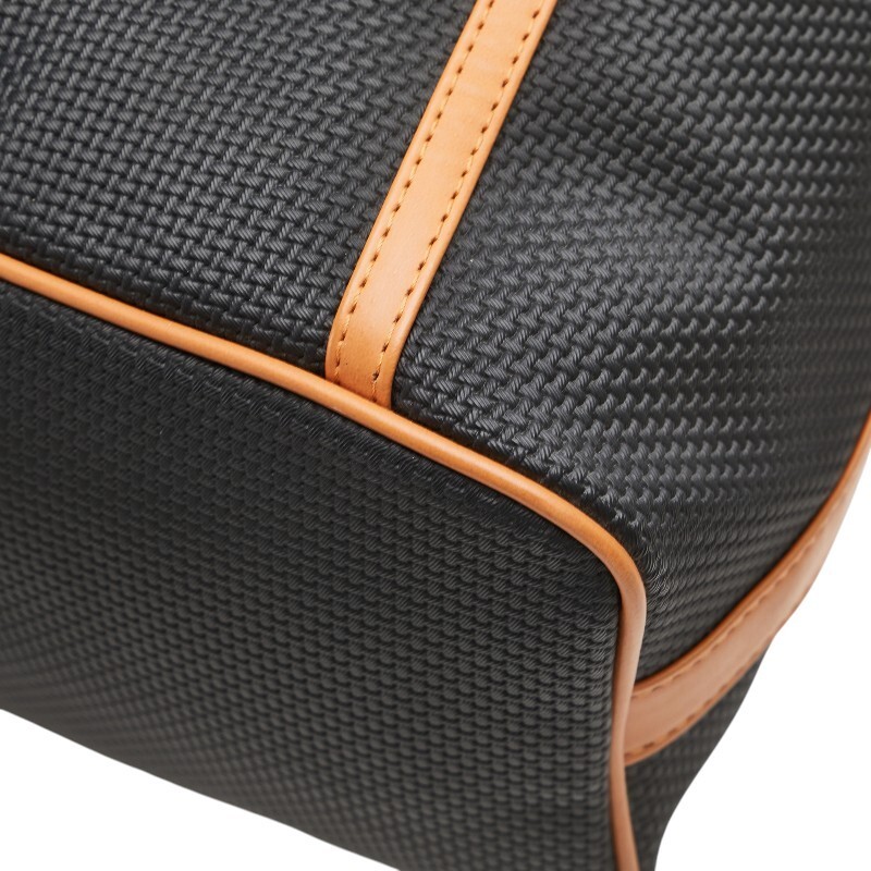 Saint Laurent YSL Drawstring Leather Shoulder Bag Black Women Used Authentic thumbnail 6