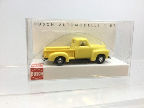 Camioneta pick-up Chevrolet Busch 48283 calibre HO/OO (amarilla) | Zustand: New