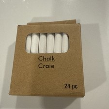 CHALK pack of 24/WHITE BRAND NEW