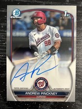 2023 Bowman Chrome ANDREW PINCKNEY Base 1st Bowman Auto #CDA-AP Rookie