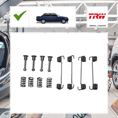 Zubehörsatz, Feststellbremsbacken Hinten Trw für BMW 3 E30 316 (Ecotronic)
