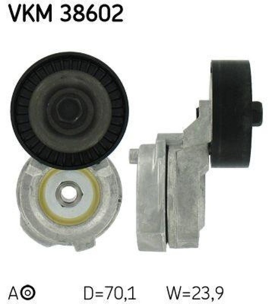 Skf Riemenspanner, Keilrippenriemen Vkm 38602-image