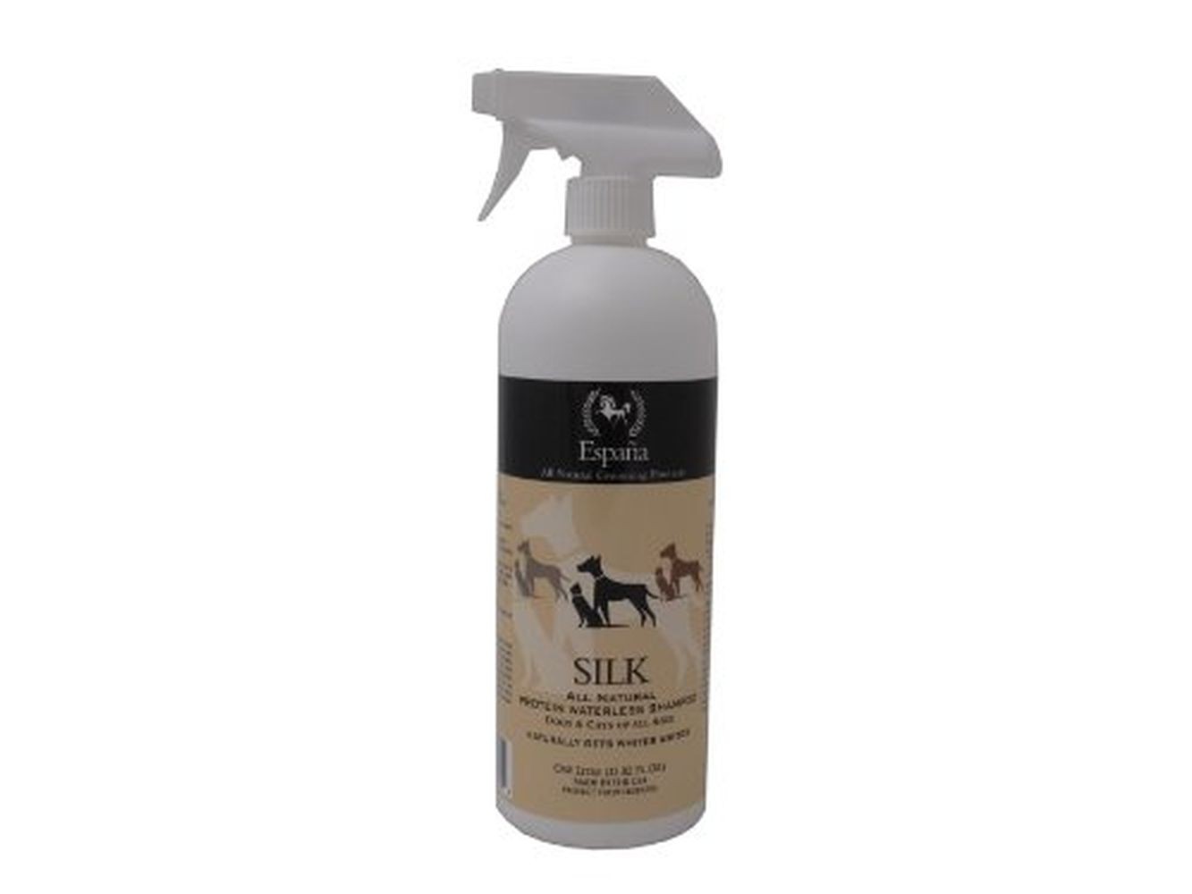 Espana Silk ESP0220DC Silk Protein Waterless Shampoo for Dogs&Cats,33.82-oz