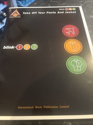 Blink 182 Zieh deine Hose und Jacke Gitarre Tabulatur Buch, unbenutzt. Pop-Punk
