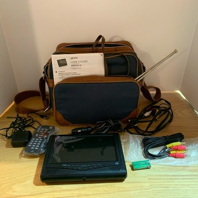 GPX 7 Inch Compact Portable Color LCD TV TL709B Original Accessories