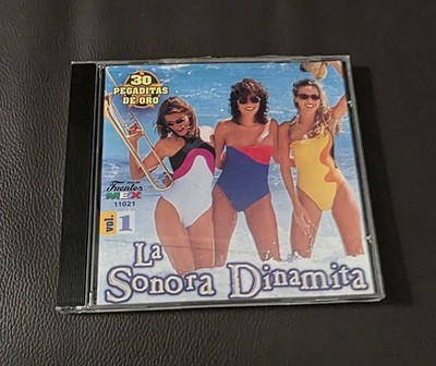 La Sonora Dinamita 30 Pegaditas de Oro Vol. 1'' Music CD 2001 Rare Colombian cumb