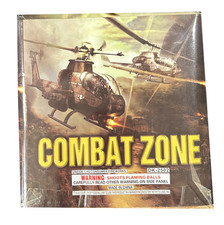 COMBAT ZONE 25 SHOT ALL SALUTE CAKE FIREWORKS...
