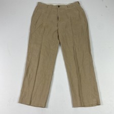 Brooks Brothers 346 Linen Pants Mens 35x30 Be...