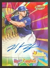 2025 Bowman's Best Wyatt Langford Performance Auto Lava Refractor #/50 Rangers