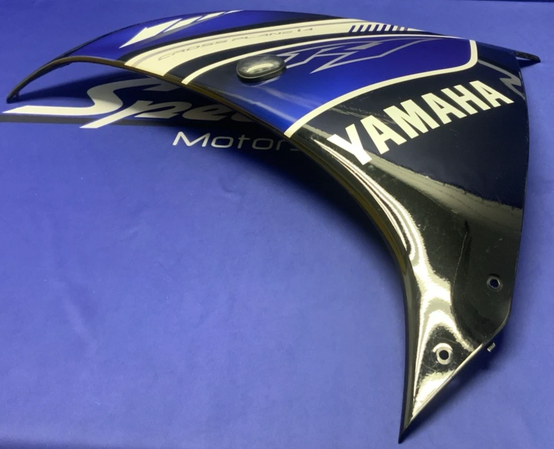 Yamaha Left Upper Fairing (Raven Black) R1 2012-2014 OEM 14B-2835U-10