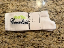 Lululemon Unisex Daily Essential Crew Socks Tennis Club Sour Grape Size XL NWT