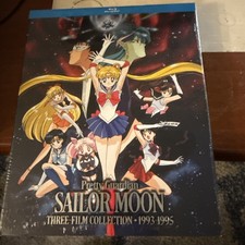 Sailor Moon Three-Film Collection Blu-ray New Sealed 1993-1995