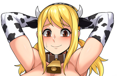 Fairy Tail Lucy Heartfilia full artwork waifu anime print #136