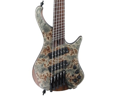 Ibanez EHB1505MSBIF EHB Headless 5-String Bass Guitar - Black Ice Flat