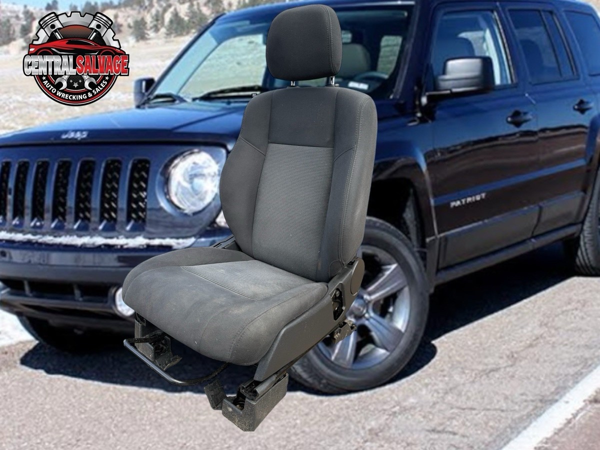 Jeep Patriot Front Driver LH Cloth Bucket Seat 2015-2017 OEM