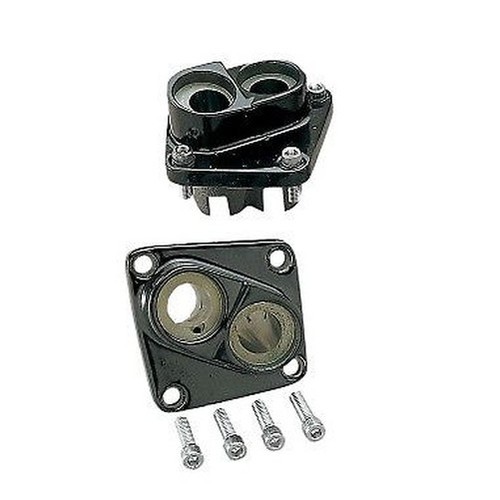 Schwarz Stößel Heber Block für Harley Davidson Shovelhead Motorrad 1966-1984