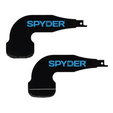 2-Piece Grout Removal Tool Set Attachments for Reciprocating Saws Spyder 100234
