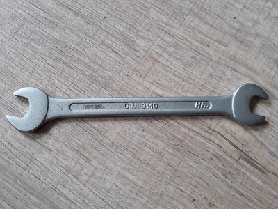 TOOLTECH Doppel-Maulschlüsssel Schraubenschlüssel  12 / 13 mm DIN 3110 HR.
