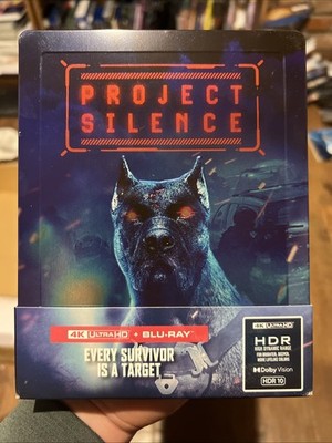 Project Silence (4K/Blu-ray, 2025, STEELBOOK) Korean Horror Evil Dogs.