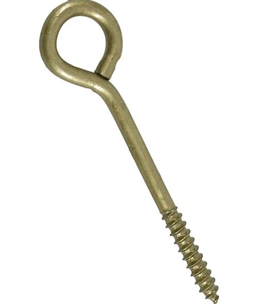 Everbilt 5/16 In. X 4 In. Zinc-Plated Lag Thread Screw Eye 806926 - The Home Depot
