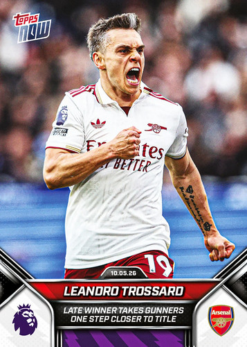 Leandro Trossard – Leandro Trossard - 2025-26 Premier League Topps NOW® - Card 191 - PR: 1721