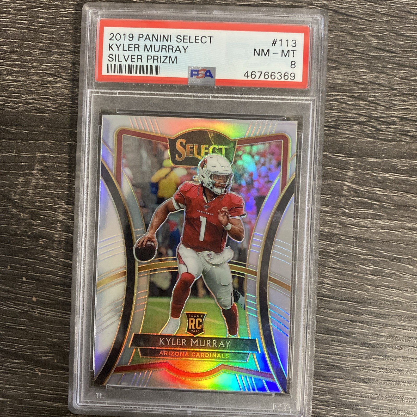 Kyler Murray Panini Select #113 Silver