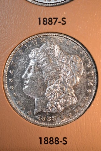 1888-S Morgan Dollar — photo from the most recent tracked eBay sale