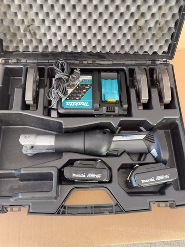 NIBCO PC -20M 18V Cordless PRO PRESS TOOL KIT 3 JAWS 2 BATTERIES Charger CASE