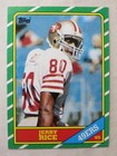 1986 Topps Football Jerry Rice Rookie Card #161 San Francisco 49ers
